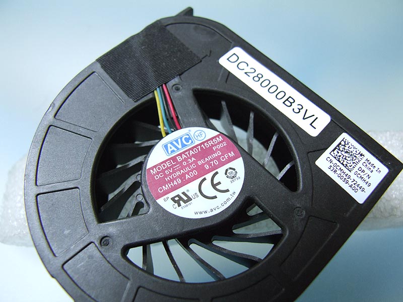 DELL Precision M4700 notebook ventilátor (GPU fan)