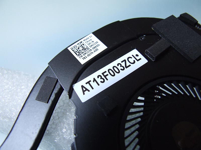 DELL Latitude E5450 notebook ventilátor chladič (CPU fan, heatsink)