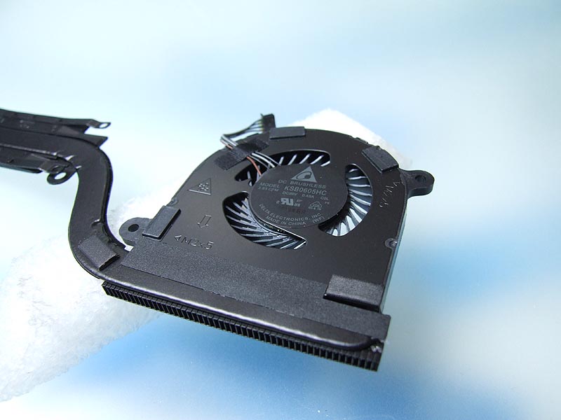 DELL Latitude 7480 7490 notebook ventilátor chladič (CPU fan, heatsink)