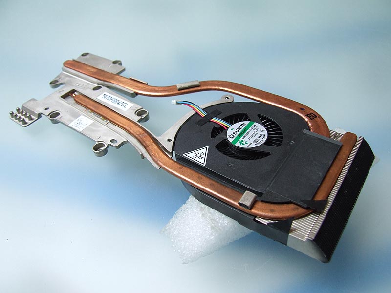 Ventilátor a chladič (cpu fan, heatsink) pro notebook DELL Latitude E6520