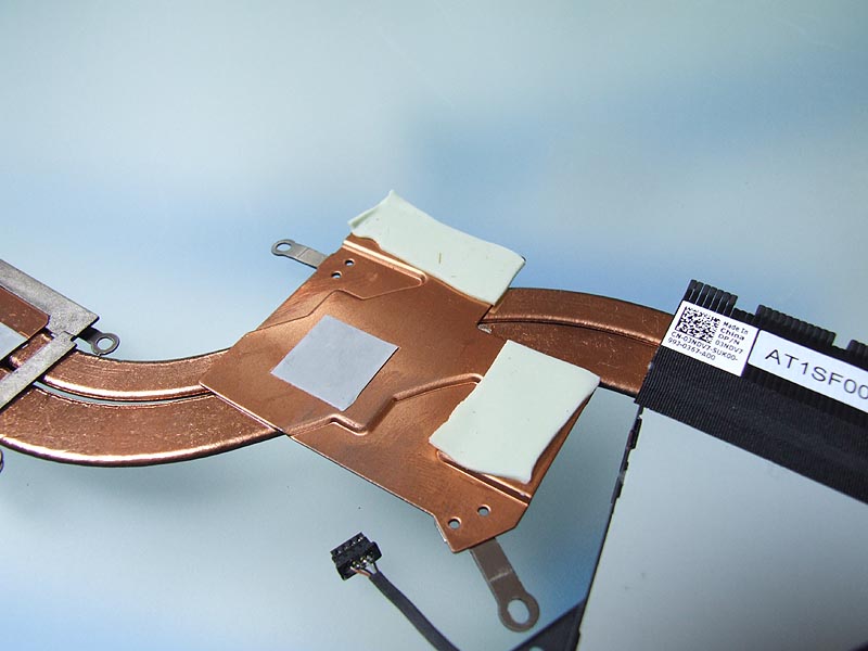 DELL Latitude 5580 5591 notebook ventilátor chladič (CPU fan, heatsink)