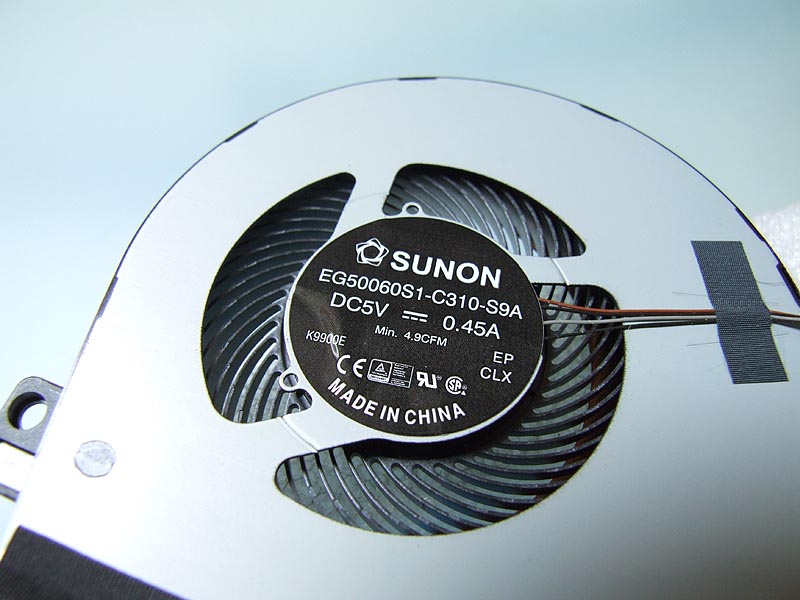 DELL Latitude 5580 5591 notebook ventilátor chladič (CPU fan, heatsink)