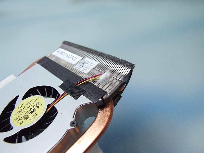 DELL Vostro 3560 notebook ventilátor chladič (CPU fan, heatsink)