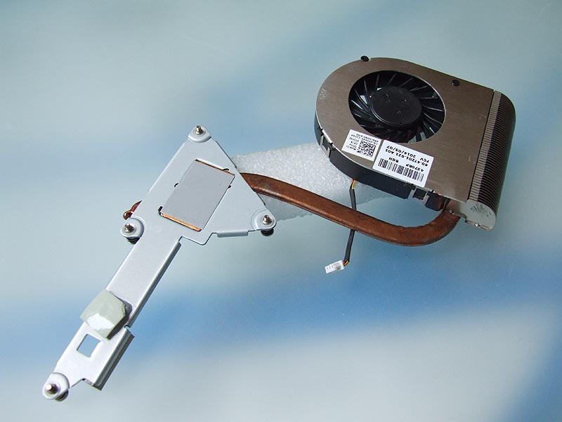 DELL Vostro 2520 notebook ventilátor chladič (CPU fan, heatsink)
