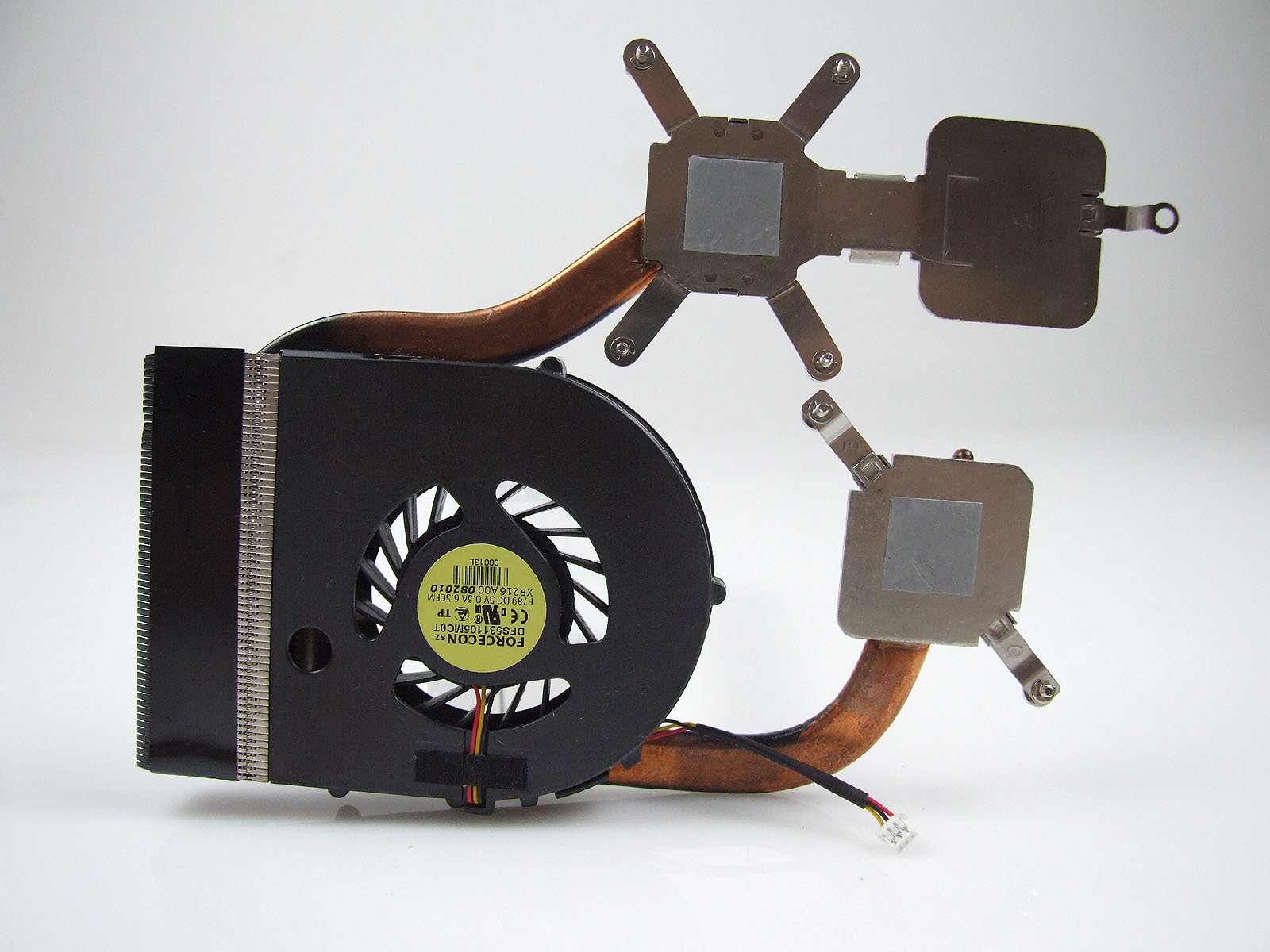 DELL XPS M1530 notebook ventilátor chladič (CPU fan, heatsink)