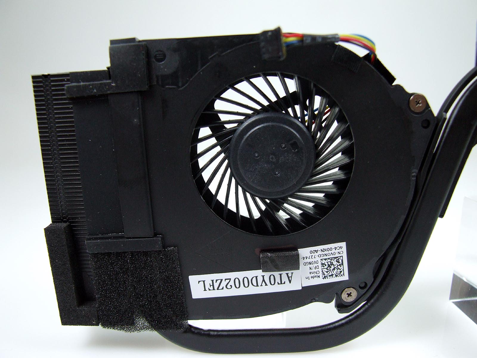 DELL Latitude E6540 notebook ventilátor chladič (CPU fan, heatsink)