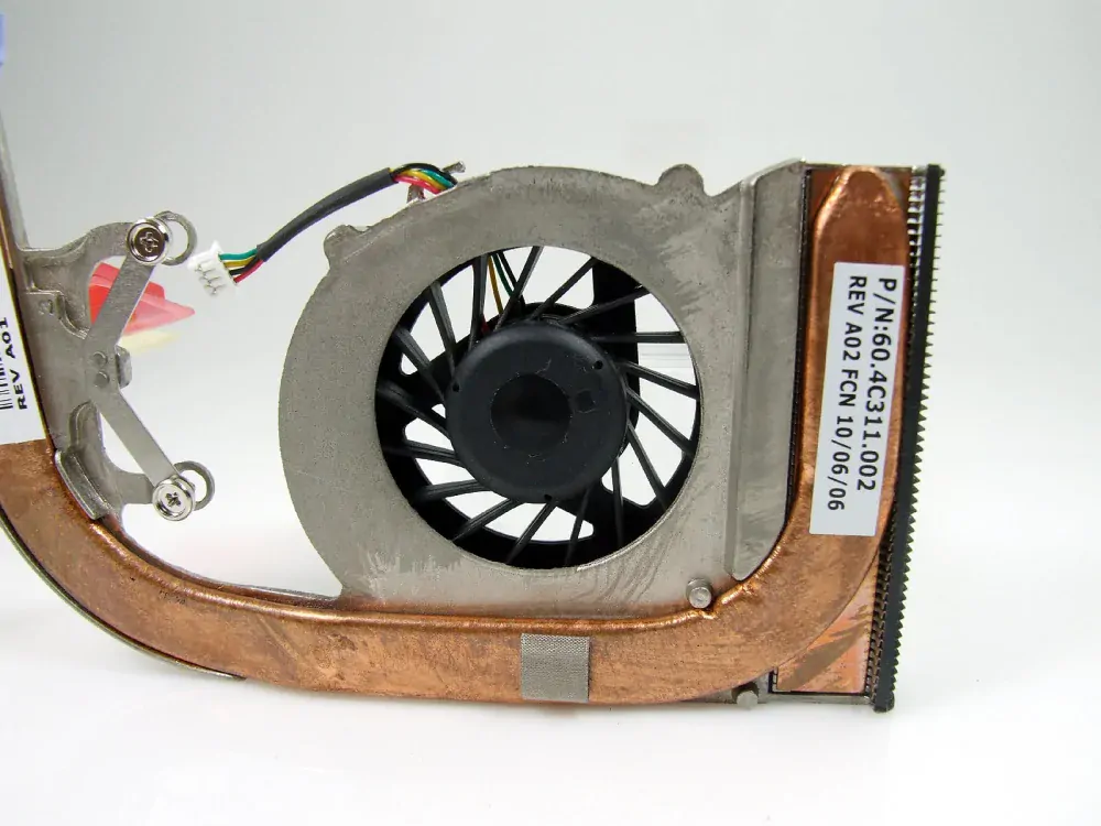 DELL Inspiron 1318 notebook ventilátor chladič (CPU fan, heatsink)