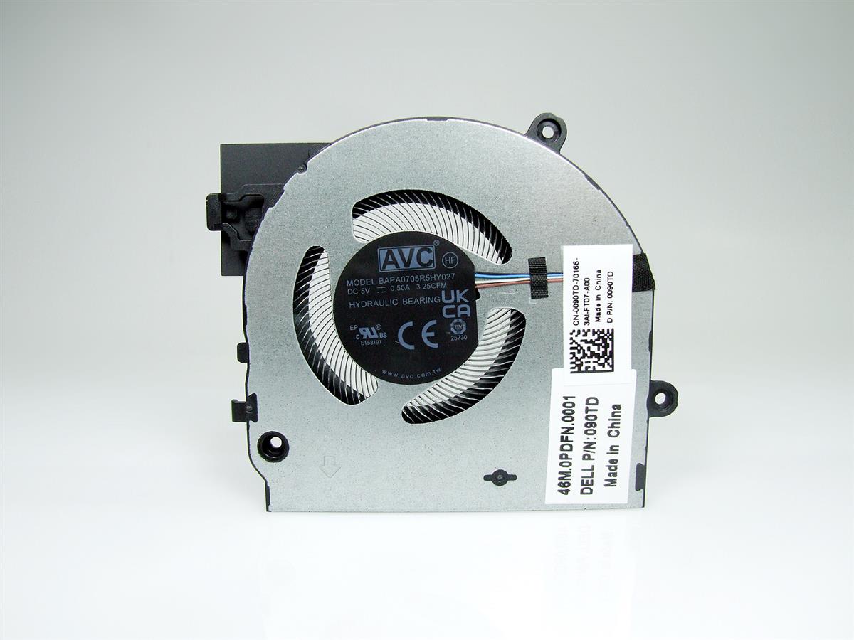 DELL Latitude 5330 notebook ventilátor (CPU fan)