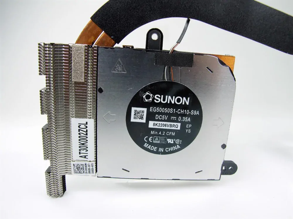 DELL Latitude 5420 notebook ventilátor chladič (CPU fan, heatsink)