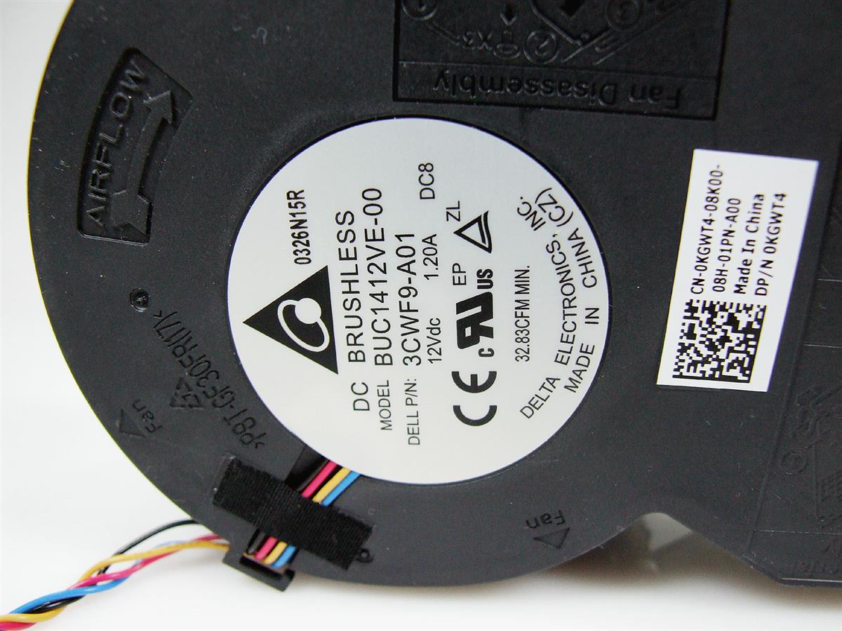 DELL Optiplex 3060 5060 7060 3050 7050 SFF ventilátor + chladič (CPU fan)