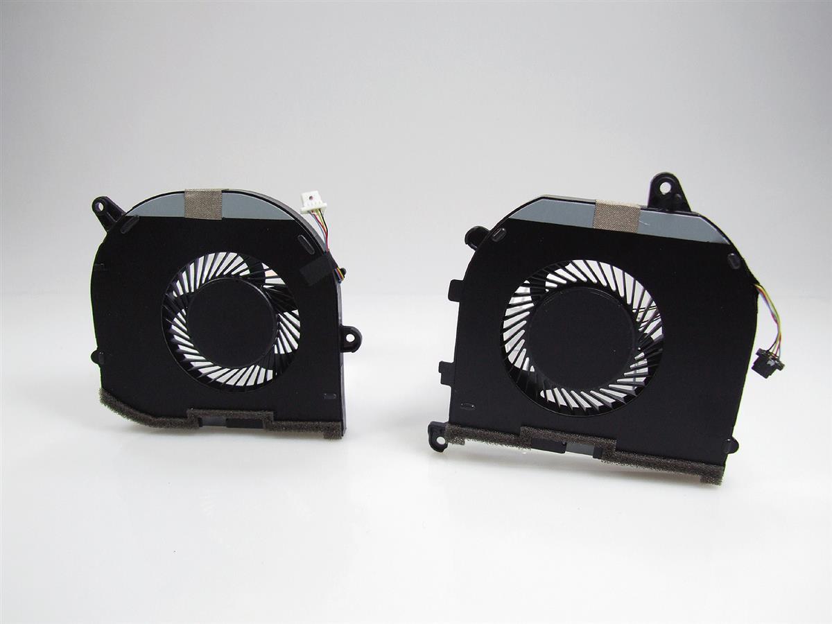 DELL XPS 9560 9570 levý + pravý notebook ventilátor (CPU + GPU fan)