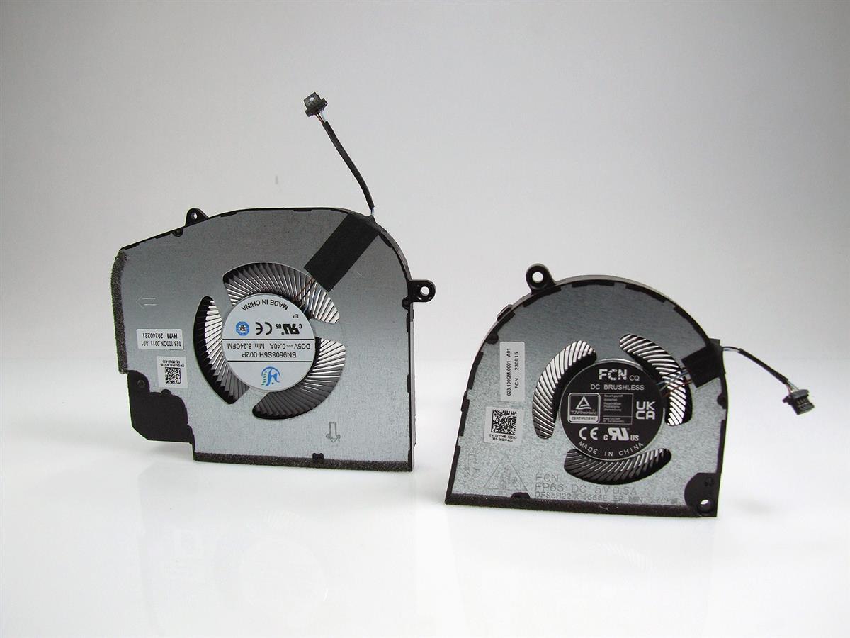 DELL Inspiron 16 Plus 7620 notebook ventilátor chladič (CPU + GPU fan, heatsink)