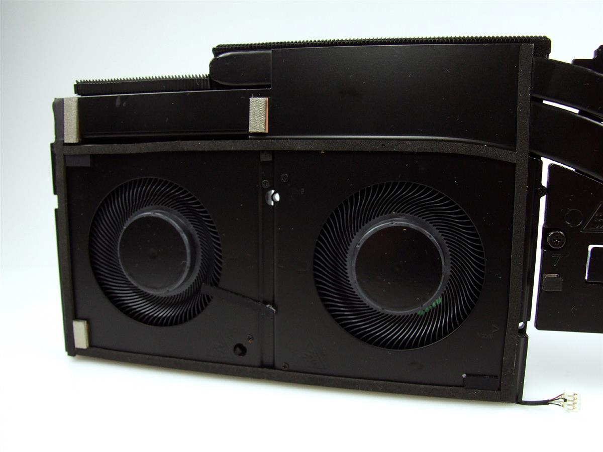 DELL Precision 7670 notebook ventilátor chladič (CPU + GPU fan, heatsink)