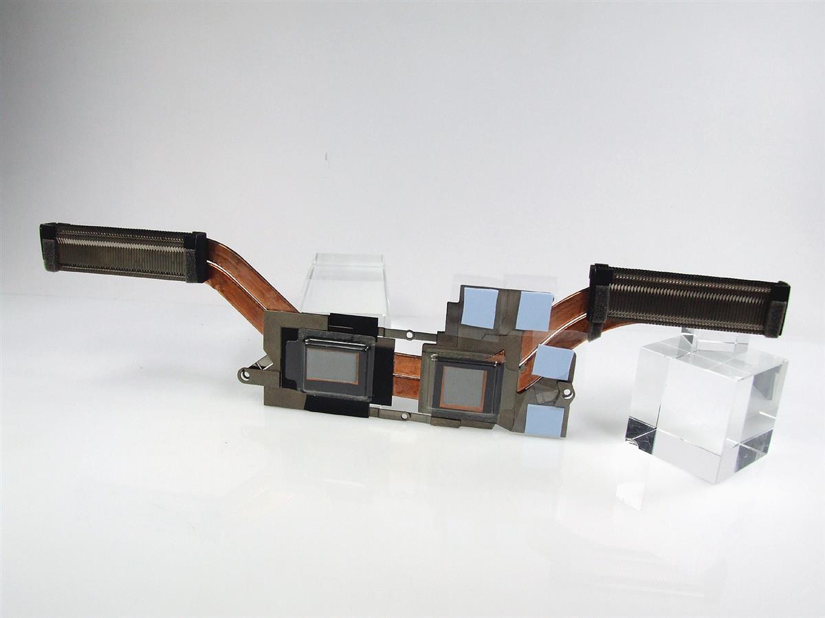 DELL XPS 9570 notebook chladič (CPU heatsink)