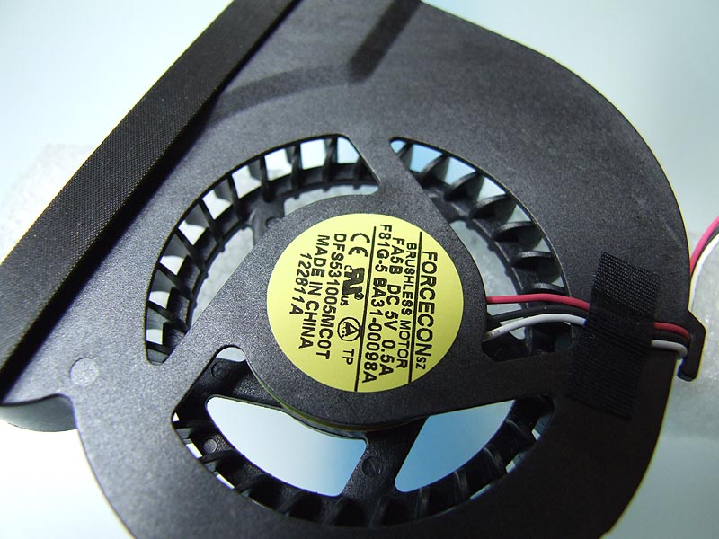 Samsung NP-RV509 NP-RV511 NP-RV515 NP-RV520 notebook ventilátor (CPU fan)