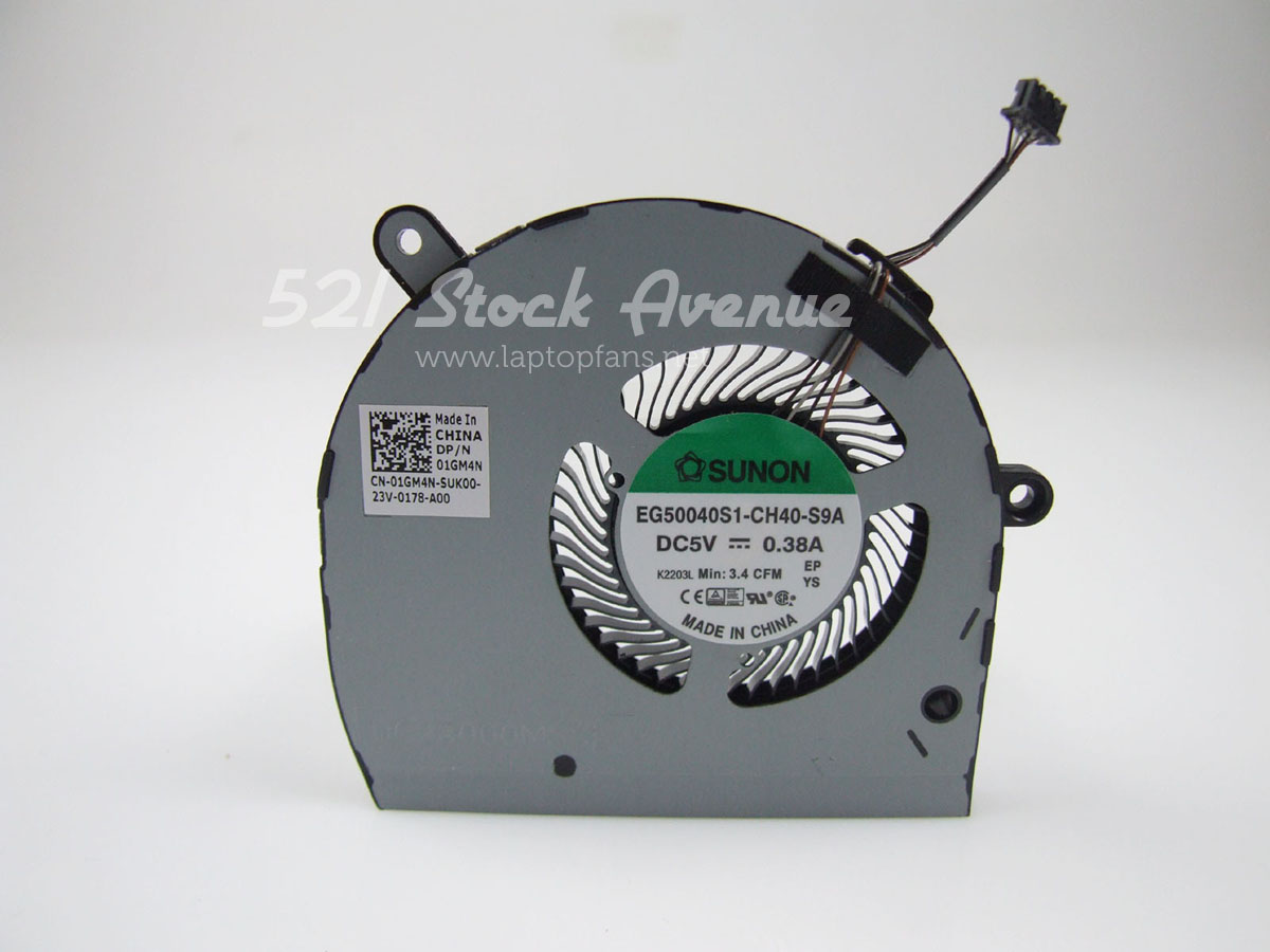DELL Precision 3540 M3540 notebook ventilátor (CPU fan)