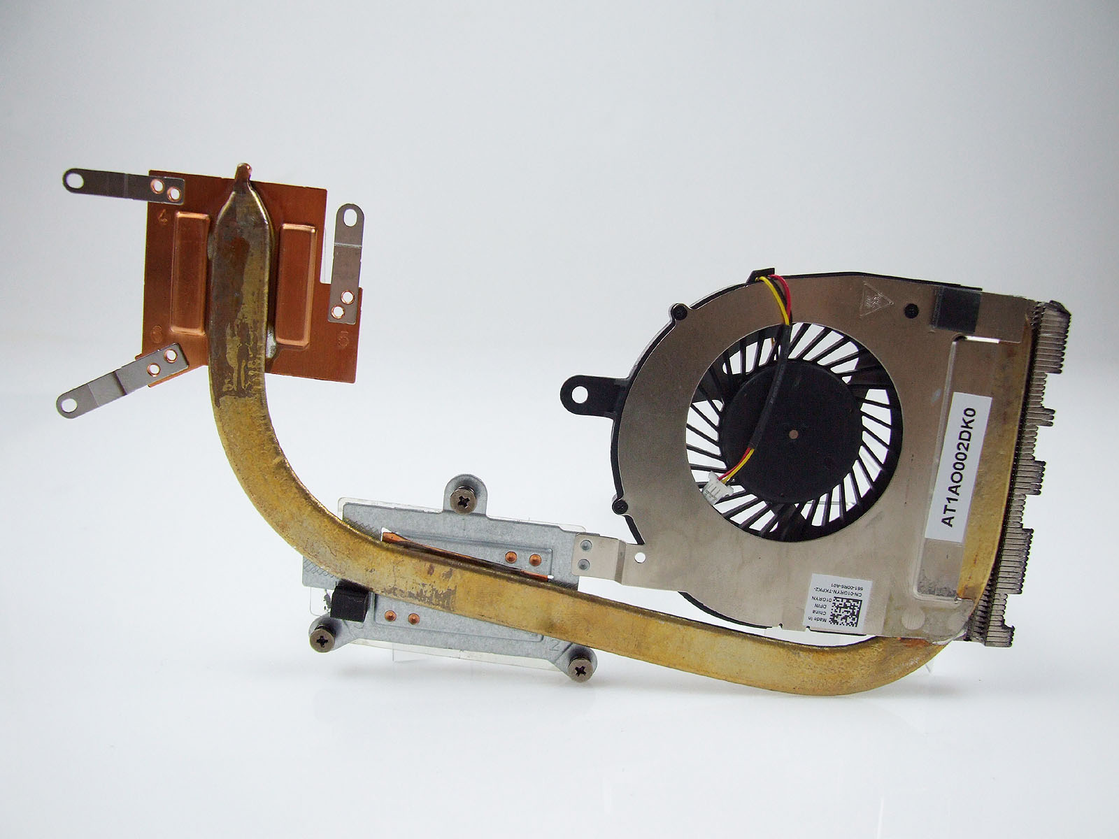 DELL Vostro 3458 3558 notebook ventilátor chladič (CPU fan, heatsink)