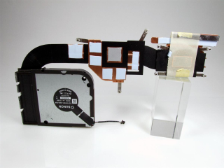 DELL Precision 3591 notebook ventilátor chladič (CPU fan, heatsink)