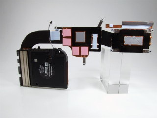 DELL Latitude 5531 notebook ventilátor chladič (CPU fan, heatsink) - UMA Intel