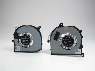 DELL Precision 5520 5530 levý + pravý notebook ventilátor (CPU + GPU fan)
